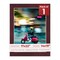 Dark Red Suede Mat Board for 17x22 Frames - Fits 14x19 Photos